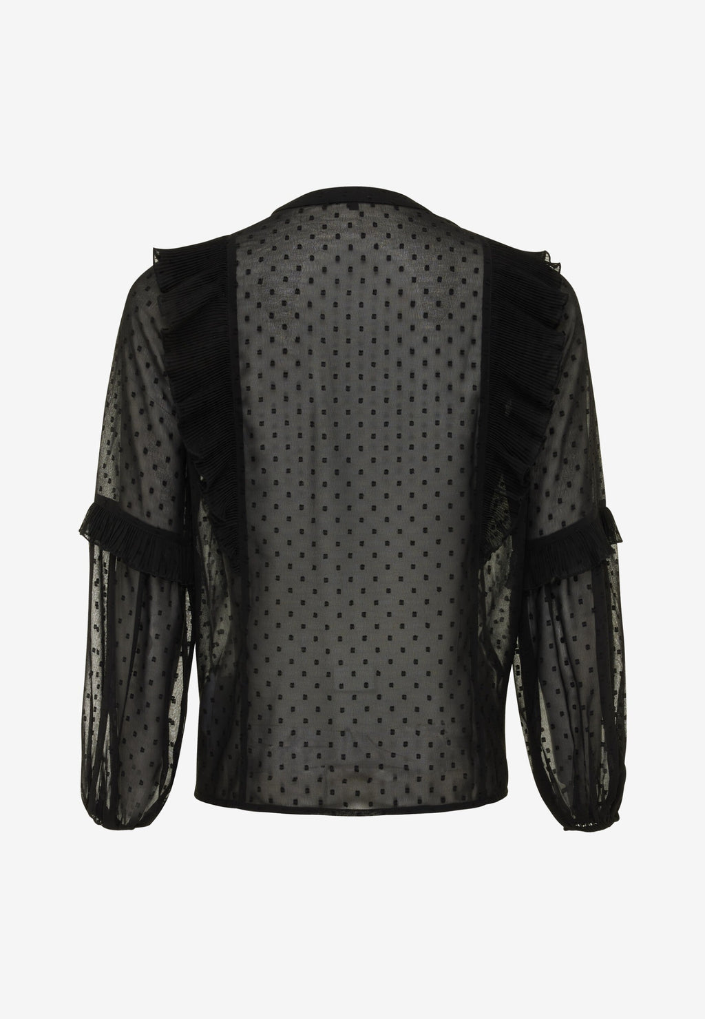 Blouses lange mouw zwart Mexx