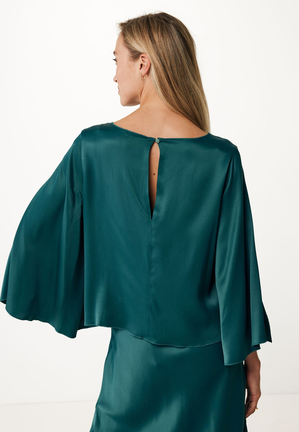 Blouses lange mouw groen Mexx