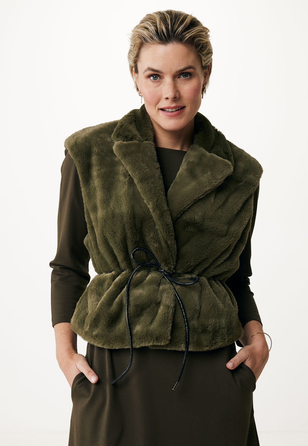 Bodywarmers groen Mexx