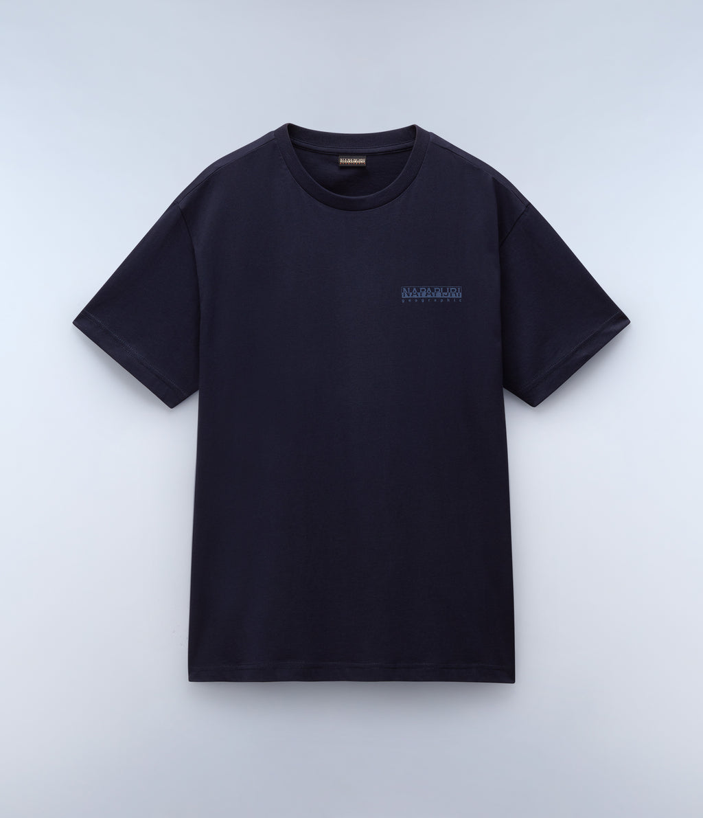 T-shirts korte mouw navy Napapijri