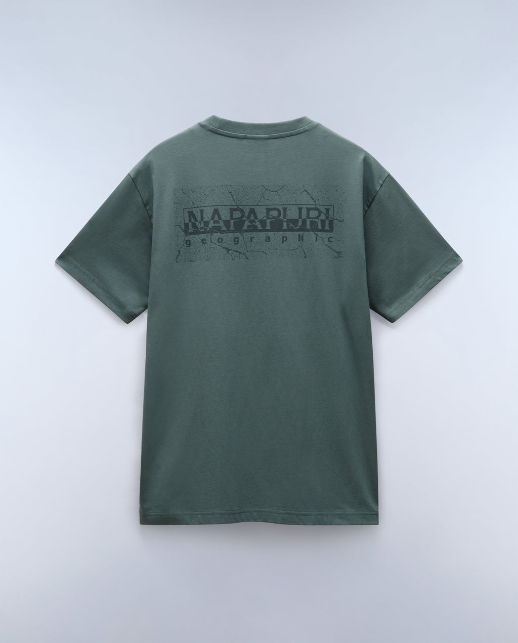 T-shirts korte mouw groen Napapijri