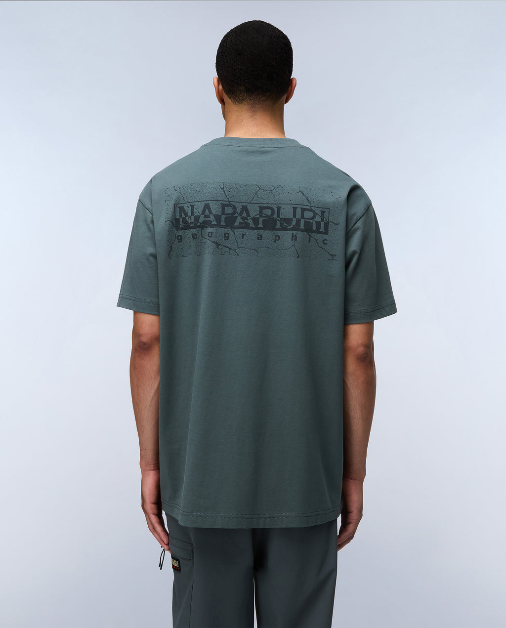 T-shirts korte mouw groen Napapijri