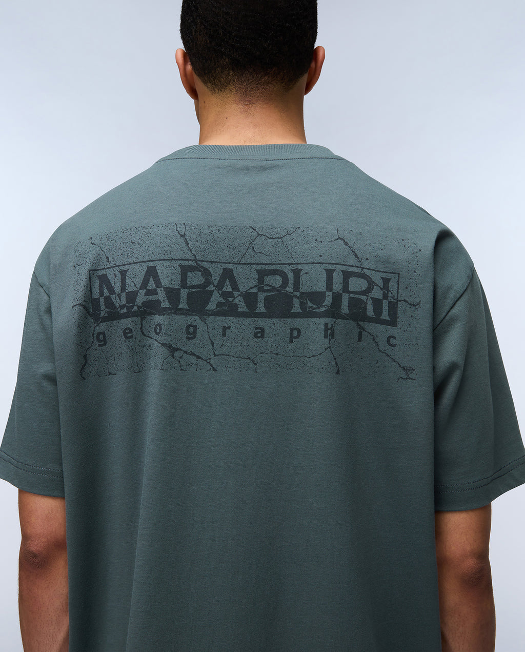 T-shirts korte mouw groen Napapijri