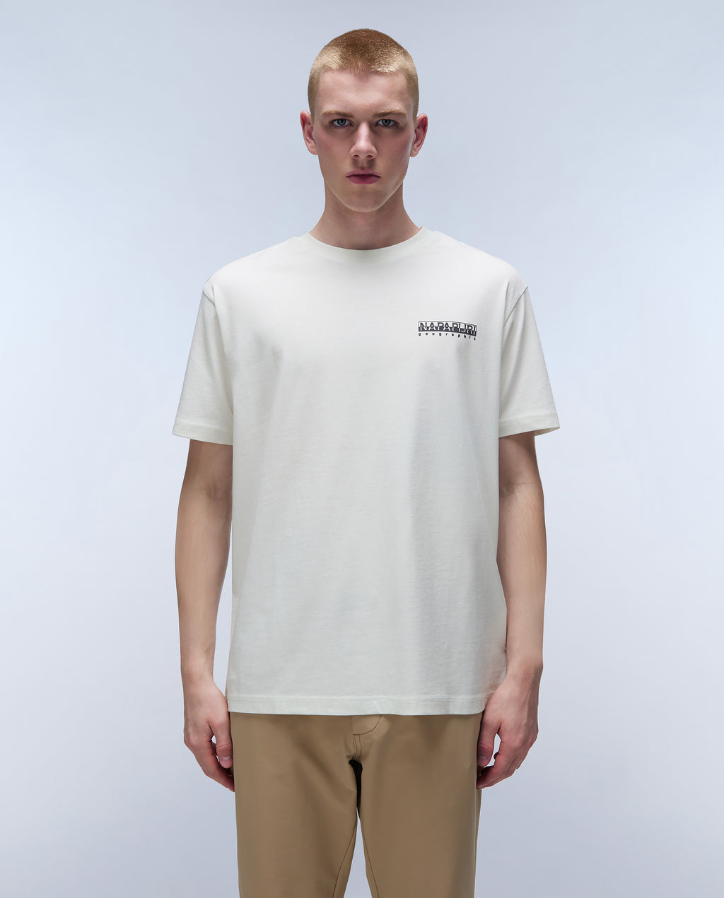 T-shirts korte mouw wit Napapijri