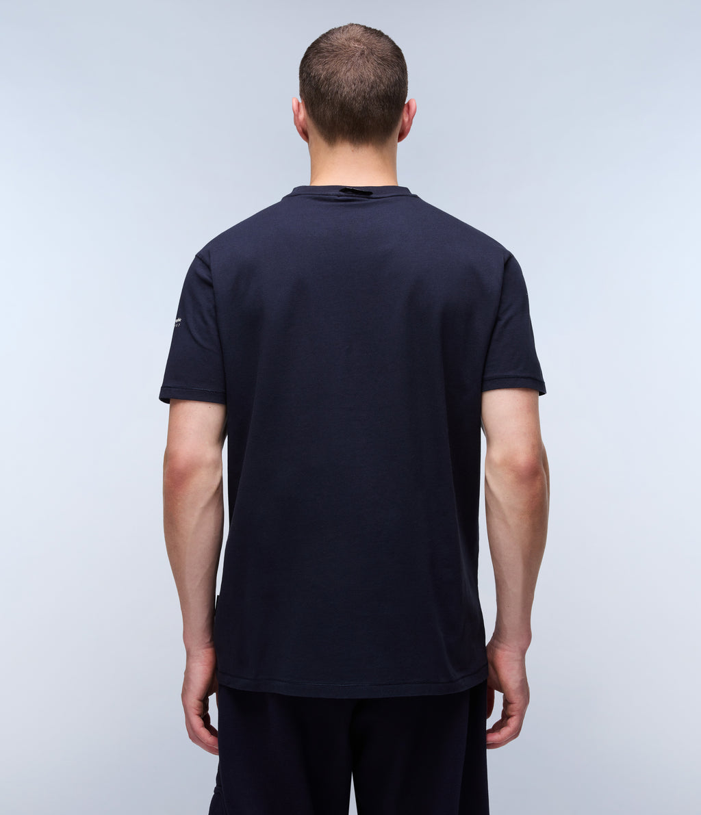 T-shirts korte mouw navy Napapijri