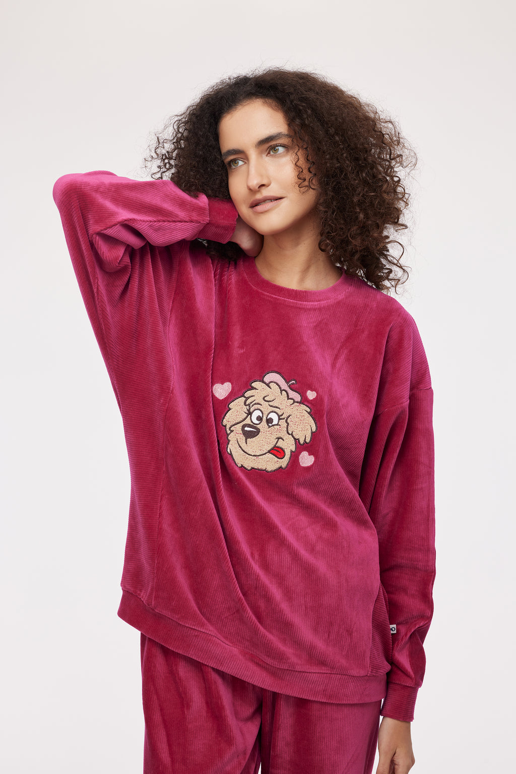 Pyjama's roze Woody
