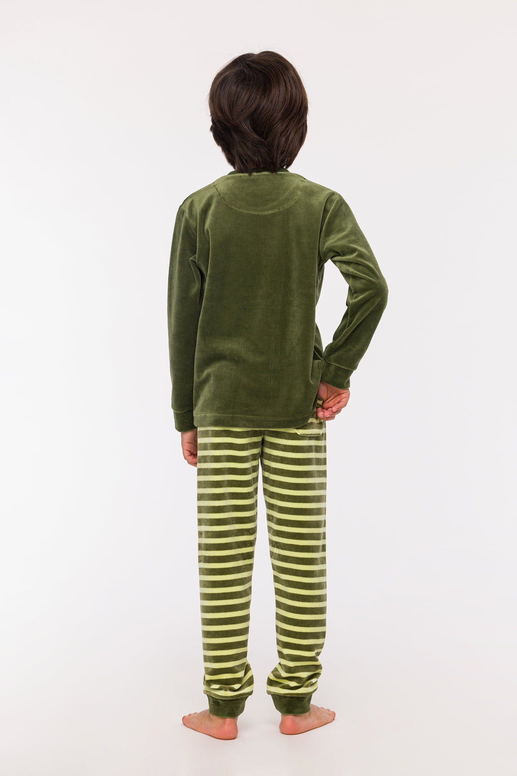 Pyjama's groen Woody