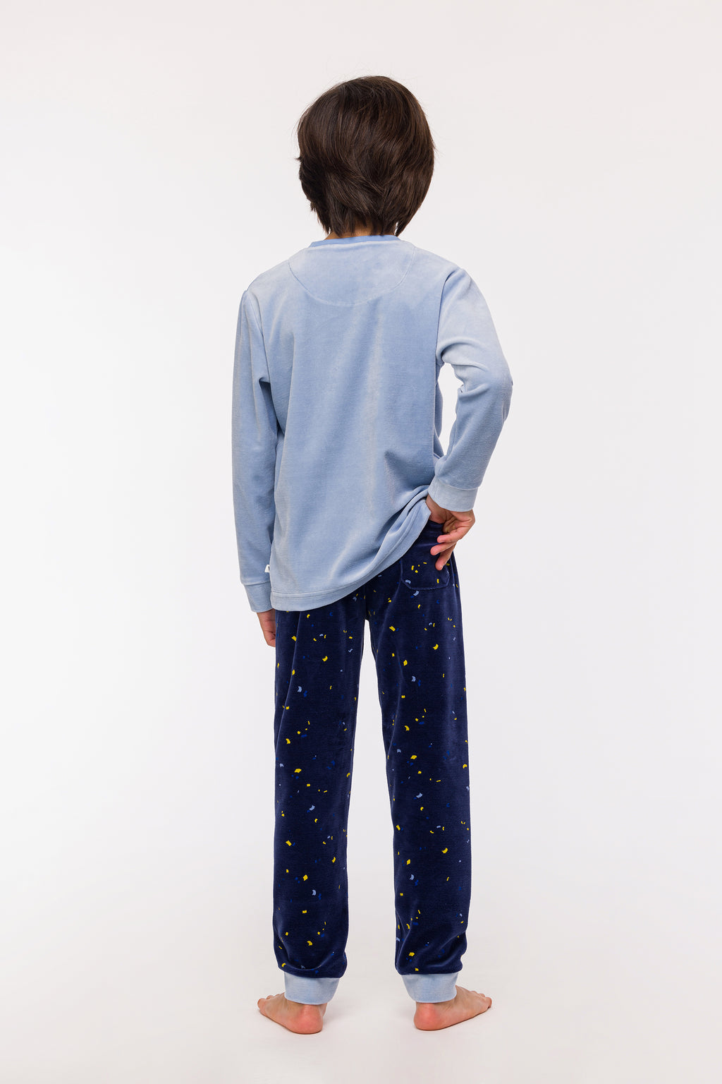 Pyjama's blauw Woody