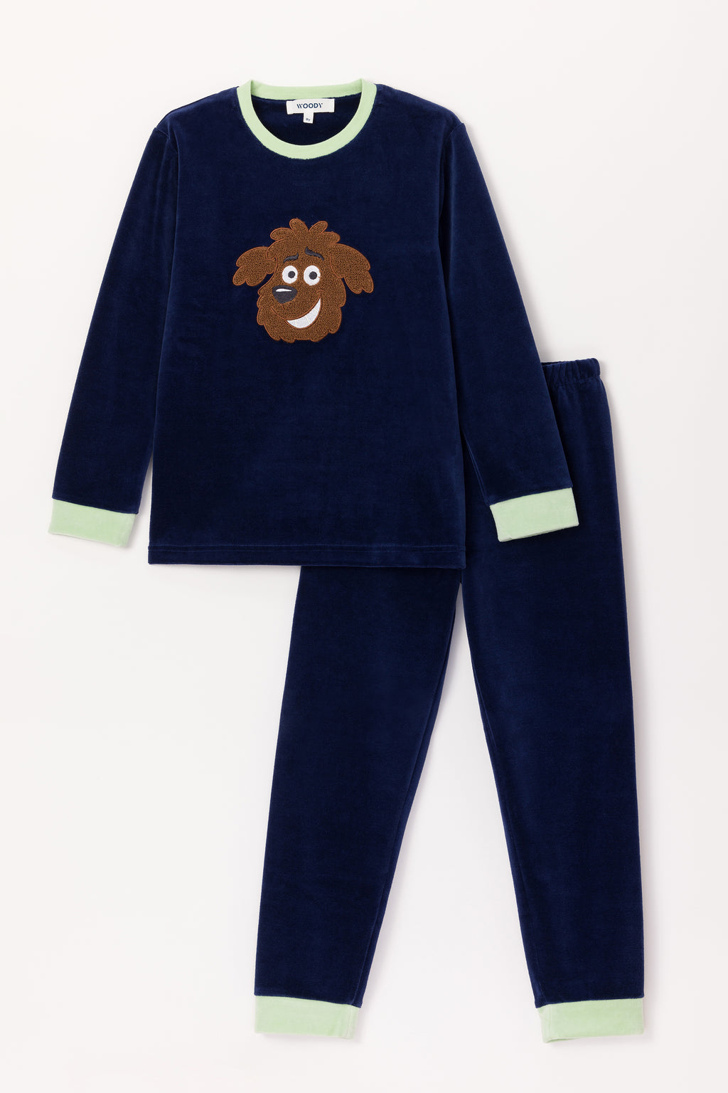 Pyjama's blauw Woody