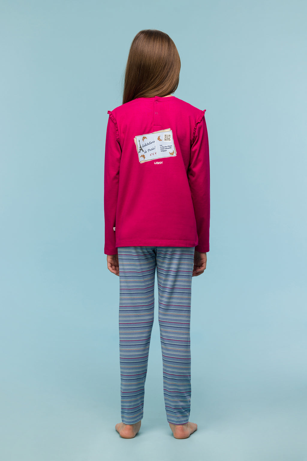 Pyjama's roze Woody