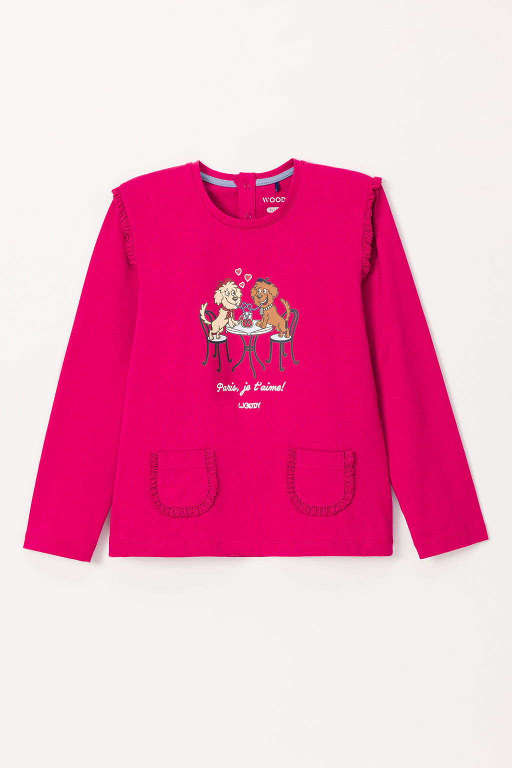 Pyjama's roze Woody