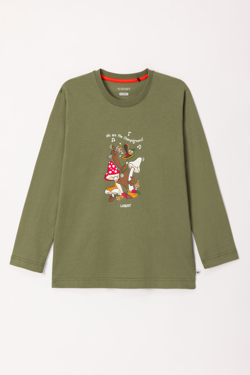 Pyjama's groen Woody