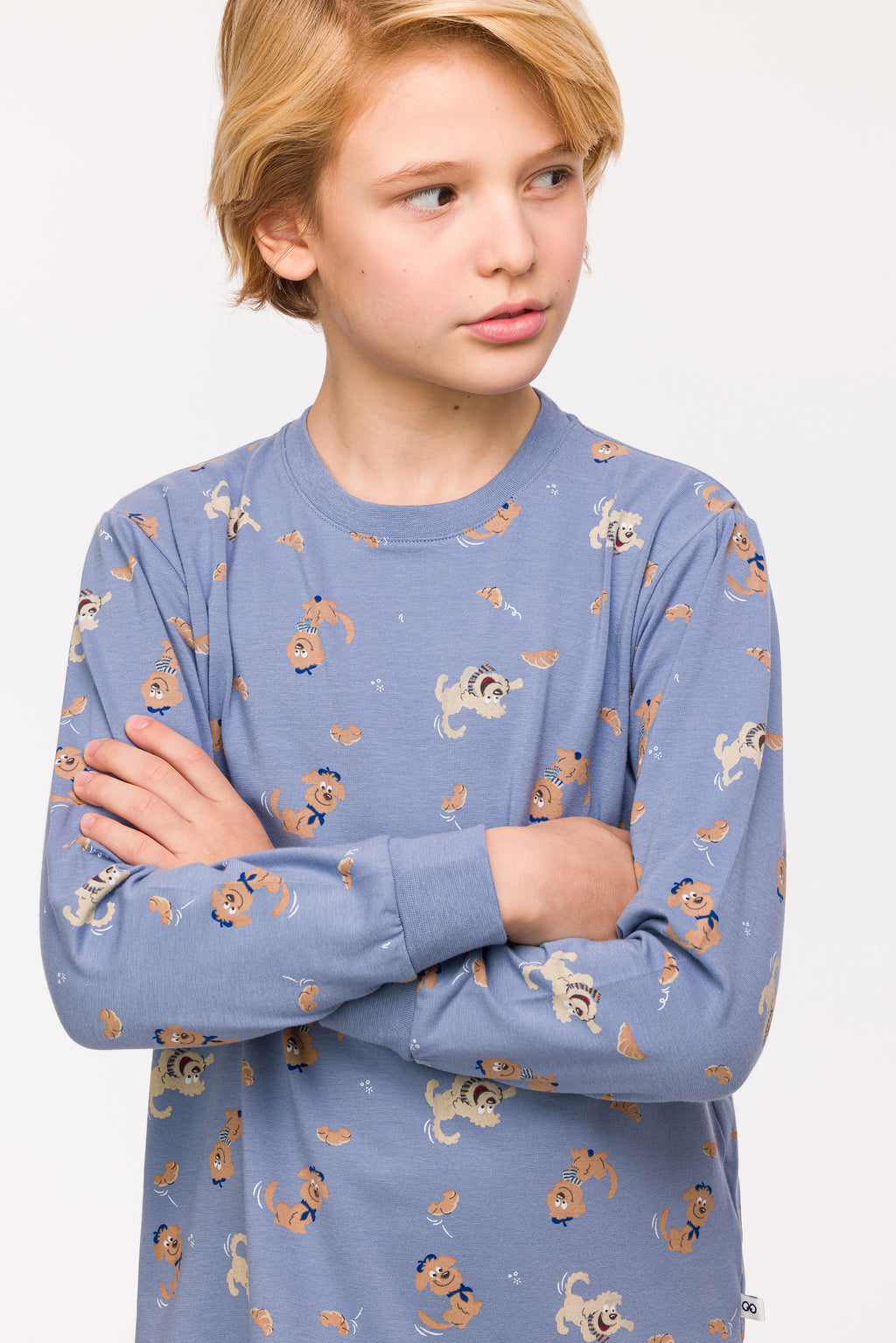 Pyjama's blauw Woody