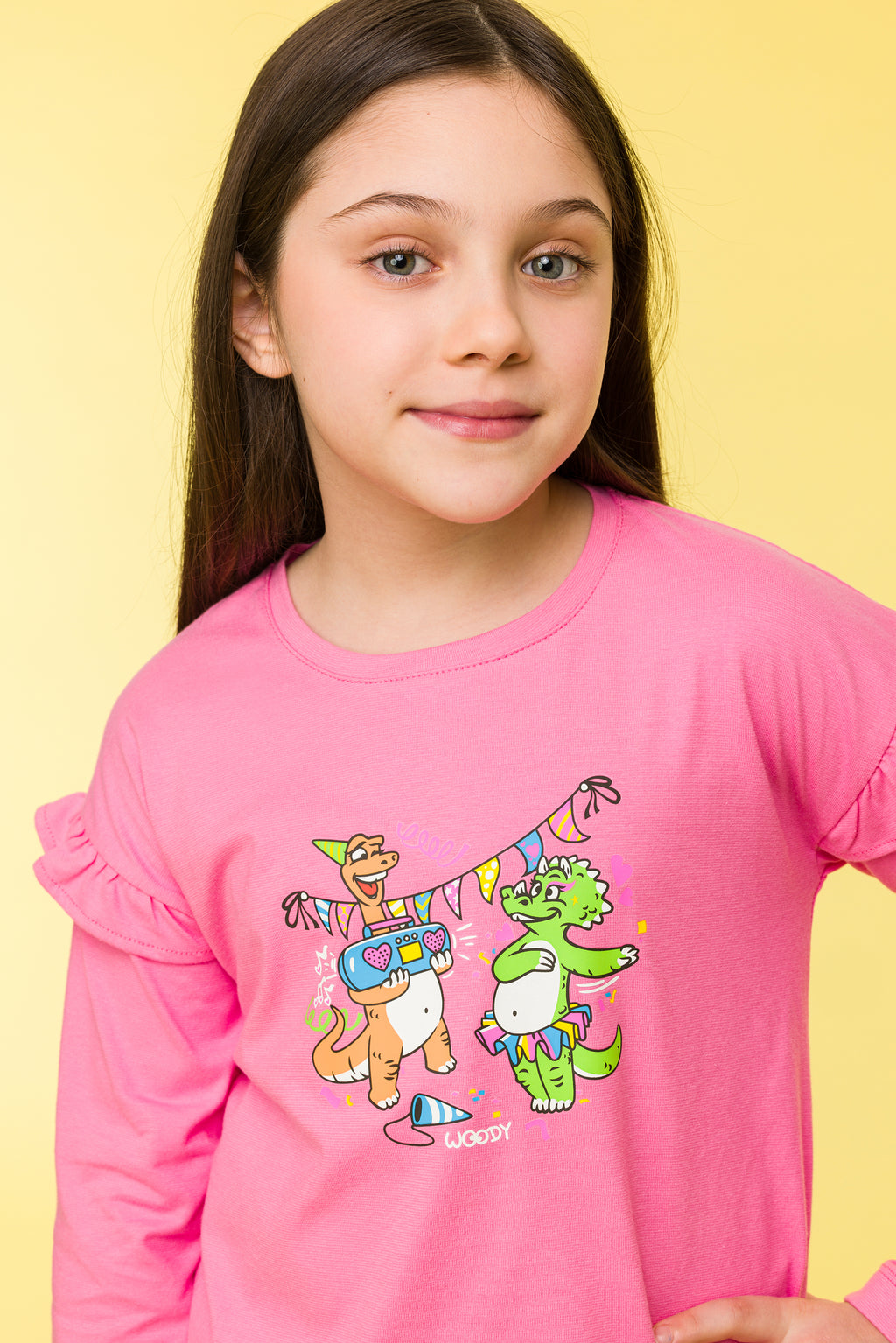 Pyjama's roze Woody