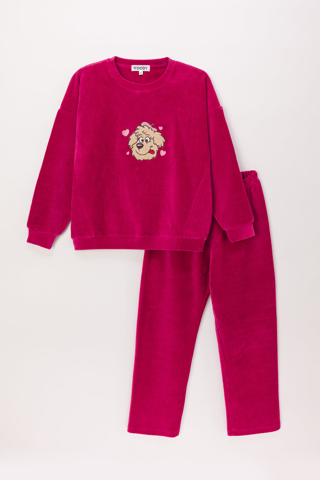 Pyjama's roze Woody