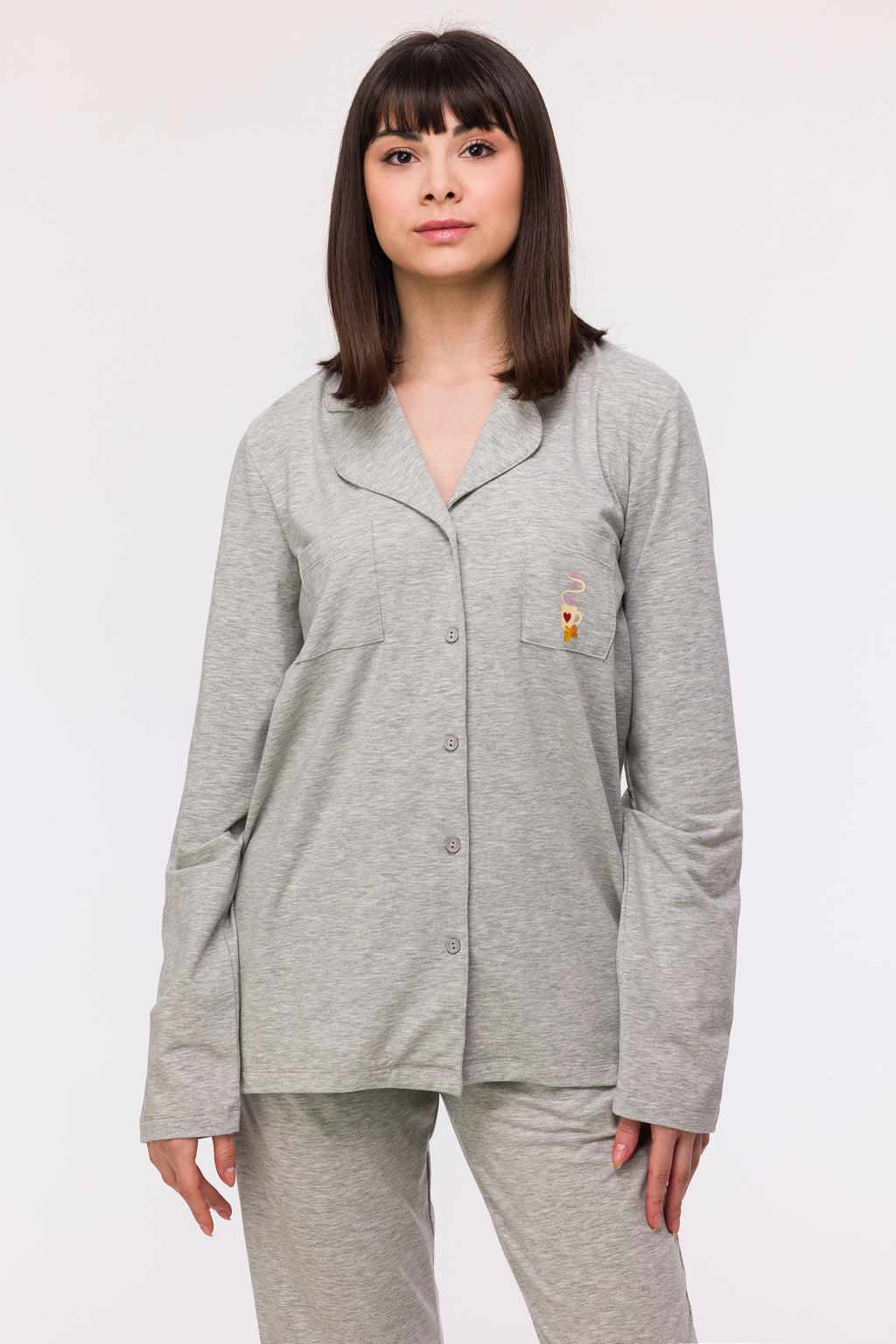 Pyjama's grijs Woody