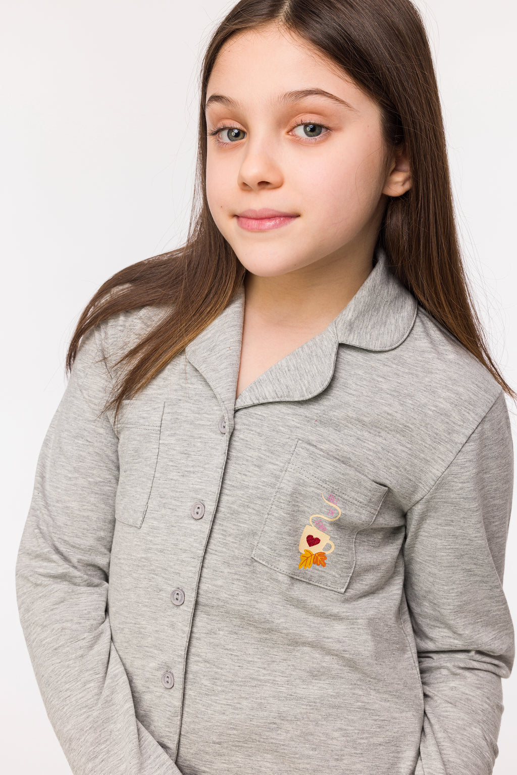 Pyjama's grijs Woody