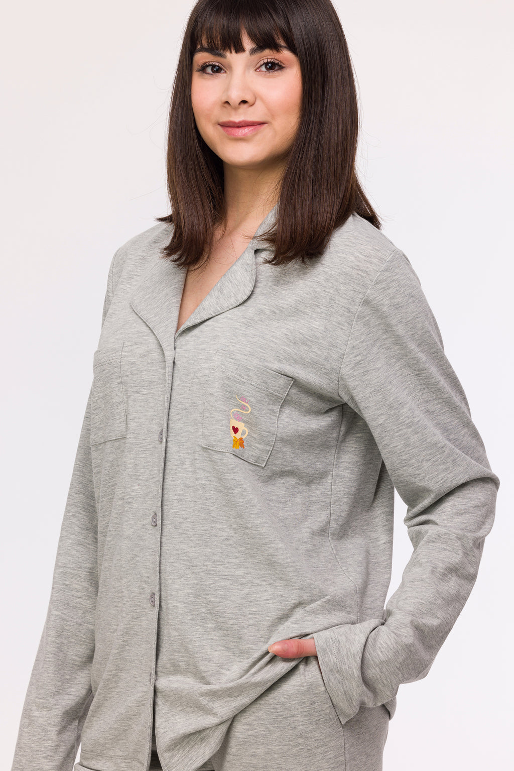 Pyjama's grijs Woody