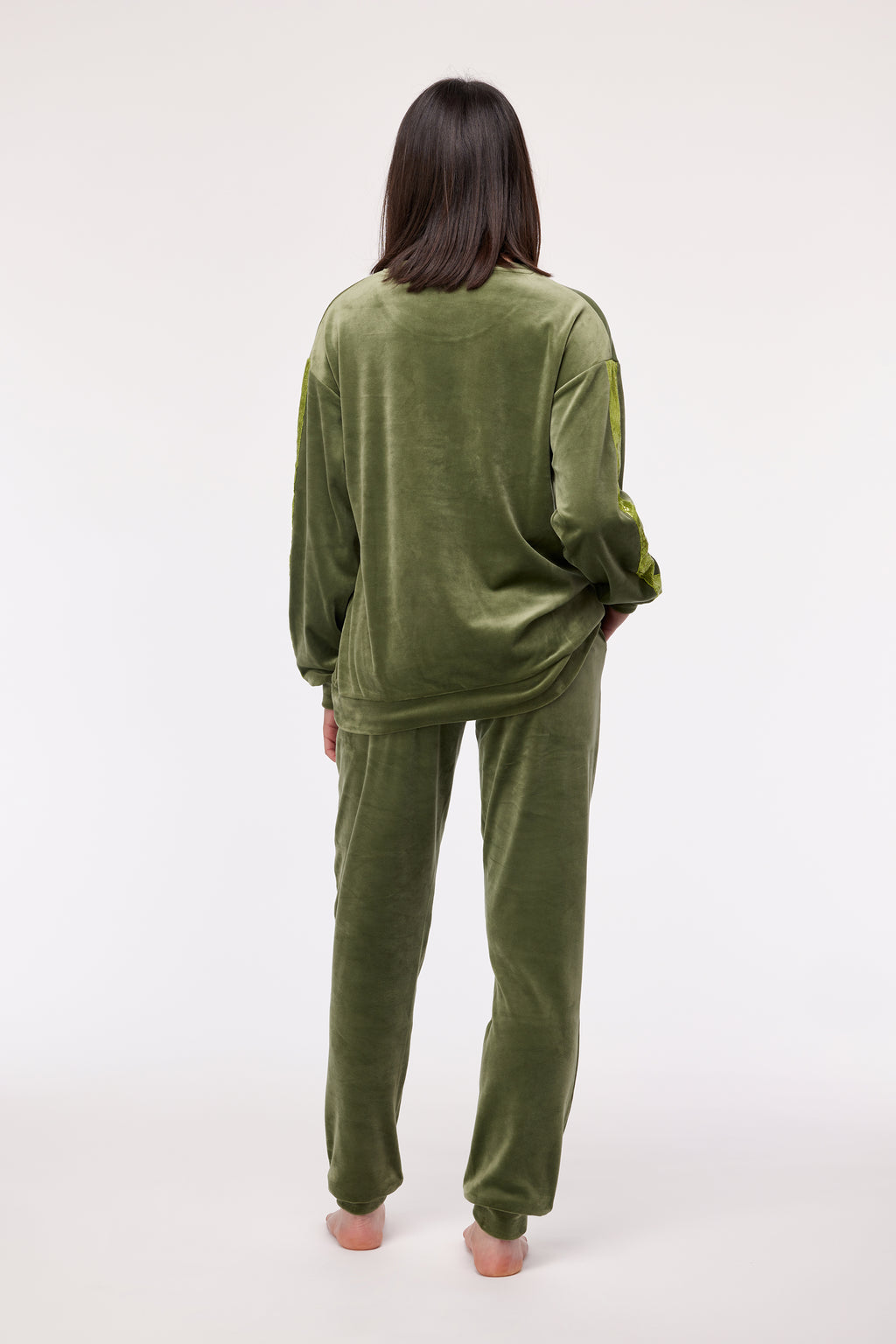 Pyjama's groen Woody