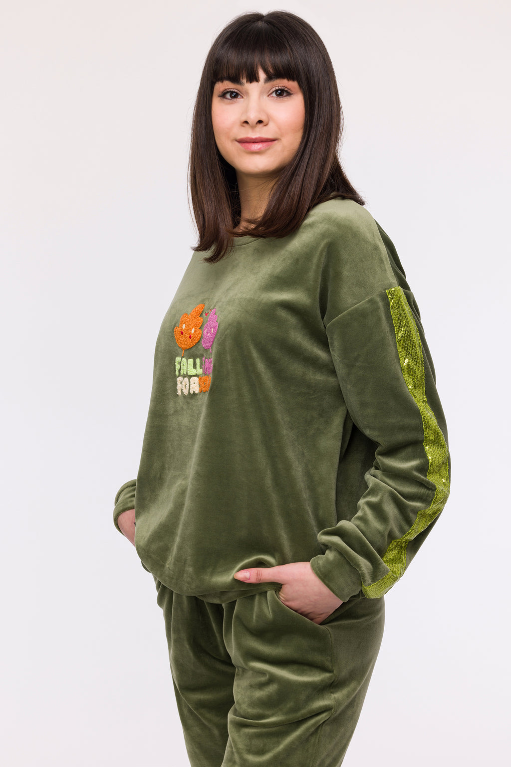 Pyjama's groen Woody