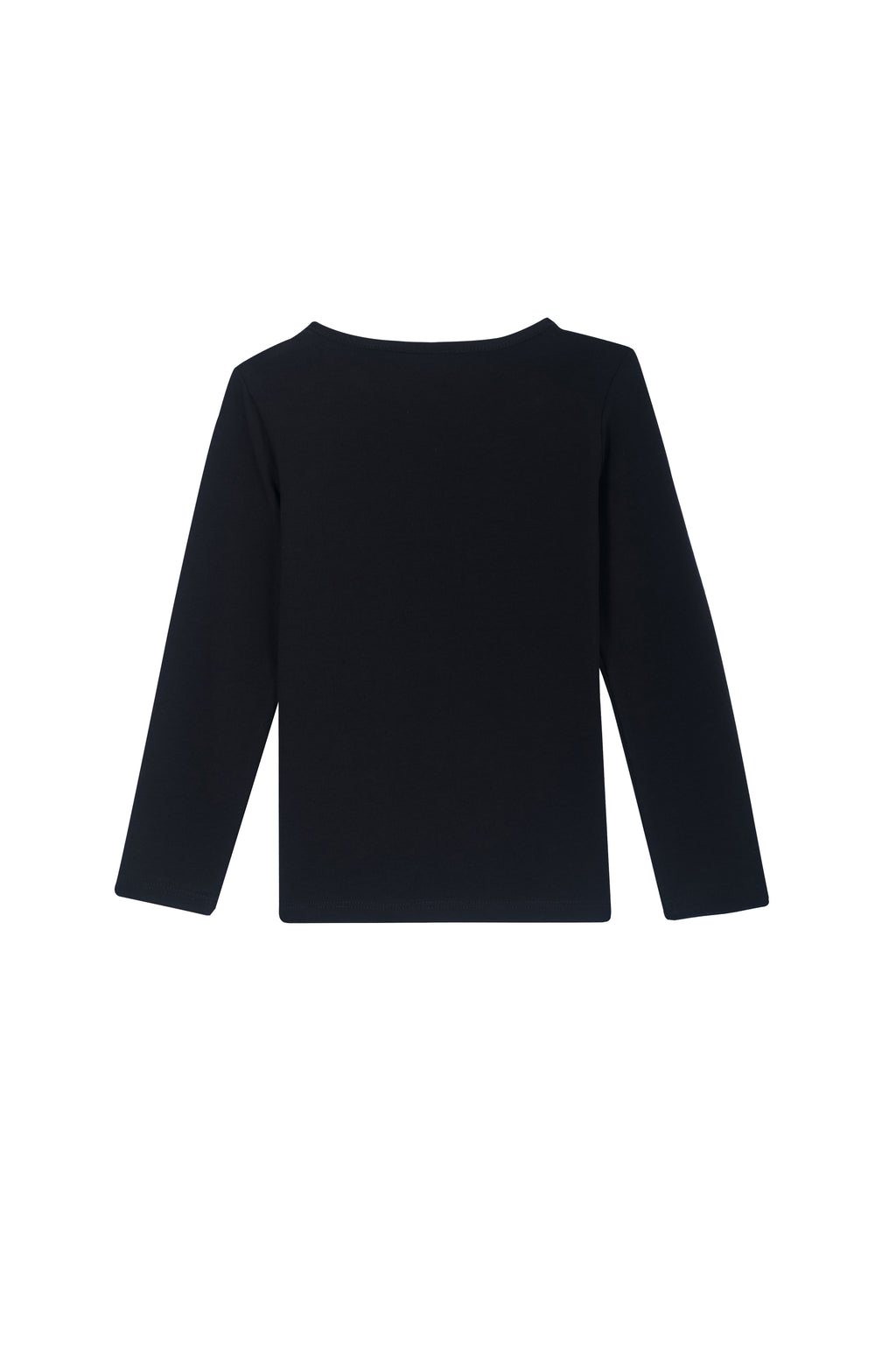 T-shirts lange mouw zwart Someone