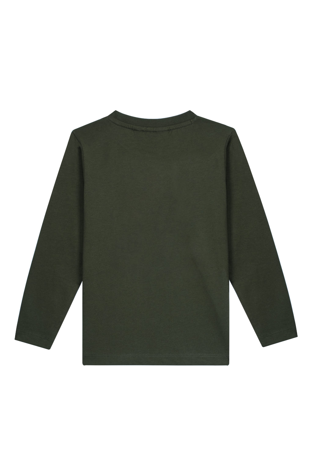 T-shirts lange mouw groen Someone