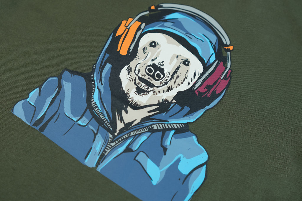 T-shirts lange mouw groen Someone