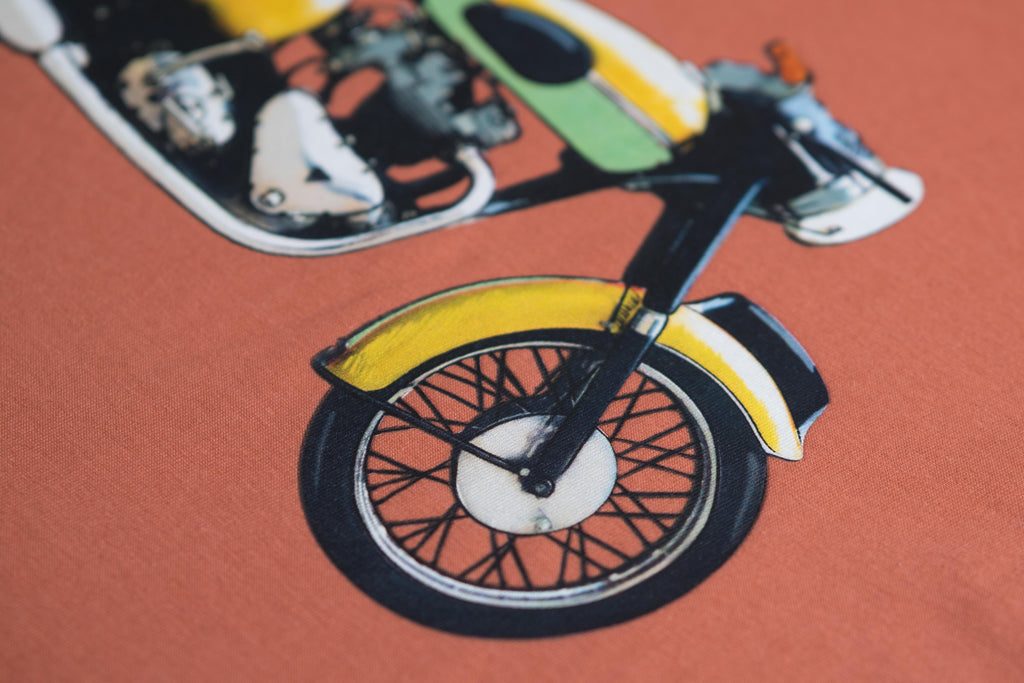 T-shirts lange mouw oranje Someone