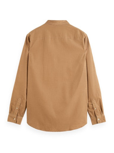 Hemden lange mouw beige Scotch & Soda