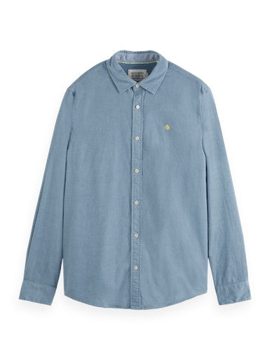 Hemden lange mouw blauw Scotch & Soda