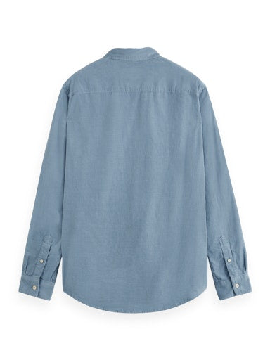 Hemden lange mouw blauw Scotch & Soda