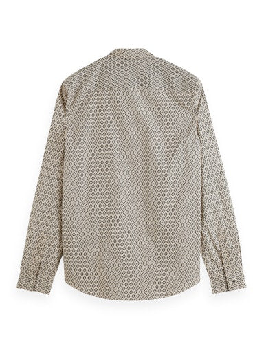 Hemden lange mouw beige Scotch & Soda