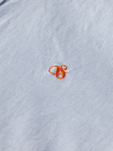 Hemden lange mouw blauw Scotch & Soda