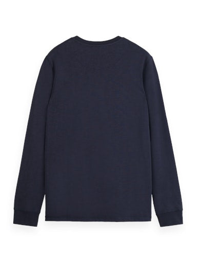 T-shirts lange mouw navy Scotch & Soda