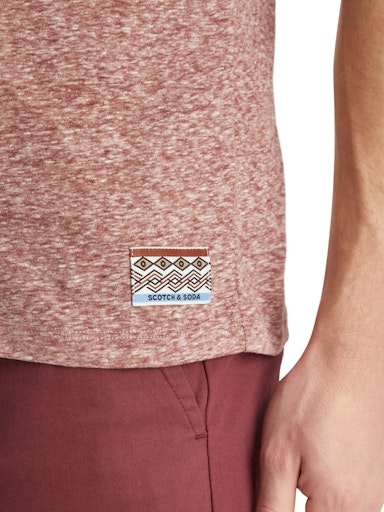 T-shirts korte mouw rood Scotch & Soda