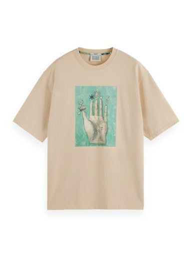 T-shirts korte mouw beige Scotch & Soda