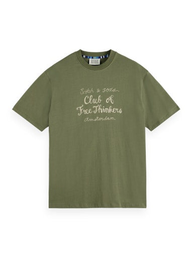 T-shirts korte mouw groen Scotch & Soda