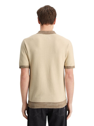 Polo's korte mouw beige Scotch & Soda