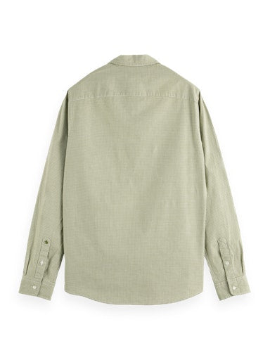 Hemden lange mouw groen Scotch & Soda