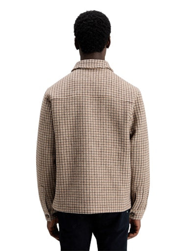 Hemden lange mouw bruin Scotch & Soda
