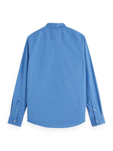Hemden lange mouw blauw Scotch & Soda