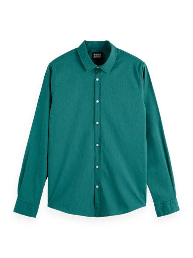 Hemden lange mouw groen Scotch & Soda