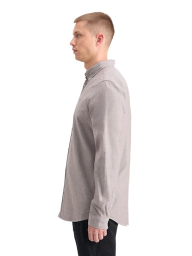 Hemden lange mouw bruin Scotch & Soda