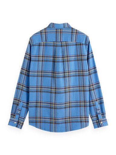 Hemden lange mouw blauw Scotch & Soda