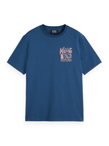 T-shirts korte mouw blauw Scotch & Soda