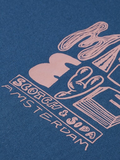 T-shirts korte mouw blauw Scotch & Soda