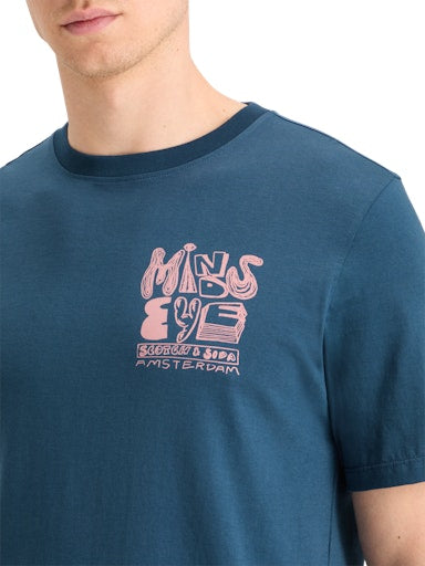 T-shirts korte mouw blauw Scotch & Soda