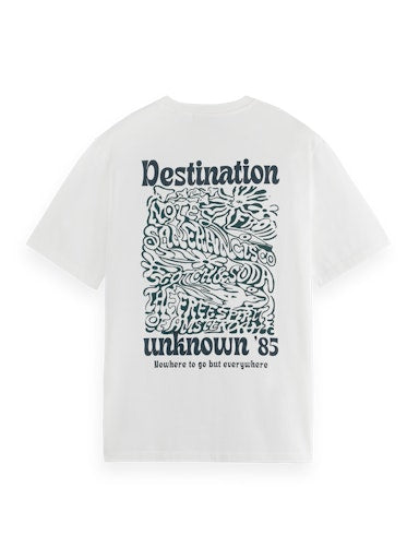 T-shirts korte mouw wit Scotch & Soda