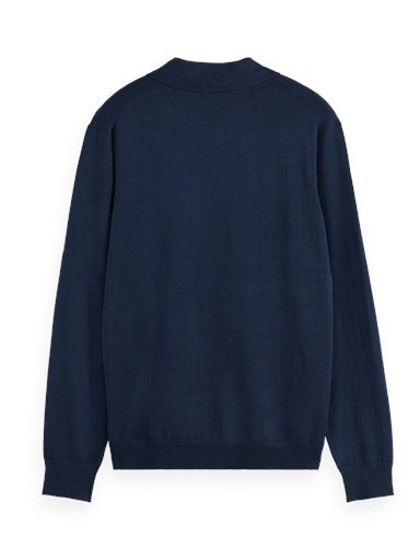 Polo's lange mouw navy Scotch & Soda
