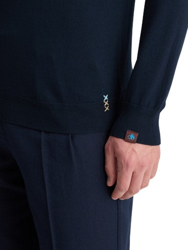 Polo's lange mouw navy Scotch & Soda